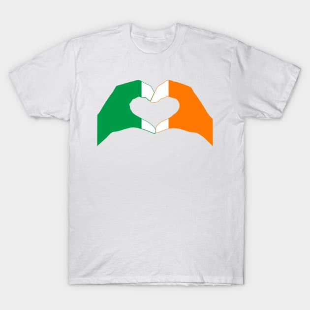 We Heart Ireland Patriot Flag Series T-Shirt by Village Values